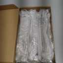 Alzassbg 10 Pack Antique Brass Cabinet Handles, 7-1/2 Inch(192mm) Hole Centers Arch Modern Cabinet Pulls Kitchen Cabinets Hardware for Cabinets and Drawers AL3503AB