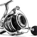 Piscifun NautiX Spinning Reel, Aluminum Spinning Fishing Reel, CNC Aluminum Gear, 33LBs Max Drag, 8+1 Sealed BB, 6.0:1/5.4:1 Gear Ratio, Smooth Powerful Freshwater Saltwater Reel