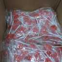Red Heart Lollipops, 5 lb Bulk, 200 Individually Wrapped Candy Pops
