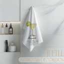 Trendy Margarita Kitchen Towels, Gifts for Margarita Lovers Dish Tea Bar Towels for Kitchen Bar Cart, Cocktail Gifts for Women Decorative Hand Towels, 16x24 Inch