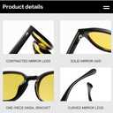 NIDOVIX Retro Round Blue Light Blocking Glasses for Men Women, Vintage Frame Non-prescription Computer Reading Eyeglasses (01 Light Green)