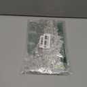 DUOBAO Crystal Rhinestone Applique 2PCS Silver Wedding Sash Bridal Belts Appliques Pearl Handmade Rhinestone Belt for Prom Bridesmaid Dress