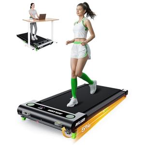 AKLUER Walking Pad with Incline, Incline Treadmills for Home, 2.5 HP Under Desk Treadmill Small with Remote Control, Walking Pad Small Treadmill with LED Display