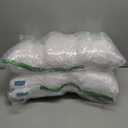 Oubonun 12 x 20 Throw Pillow Inserts - Soft, Plush & Decorative Down Alternative Pillows for Couch Sofa Bed, Machine Washable - White, Pack of 4