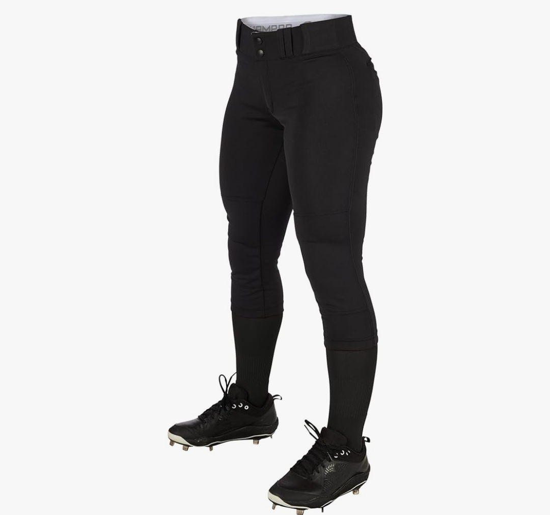 CHAMPRO Women's Standard Low-Rise Softball Pants, M