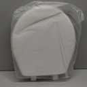 Bemis 730SLEC Slow Close Toilet Seat, Easy Clean Hinges and Durable Plastic Seat, Made in USA, Round, White