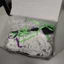 Halloween Spider Web Lights 550 LED Lighted Spider Web 16.4Ft Giant Halloween Decorations Light up with 8 Lighting Modes Waterproof & Timer for Indoor Outdoor House Haunted Yard Decor, Orange & Purple