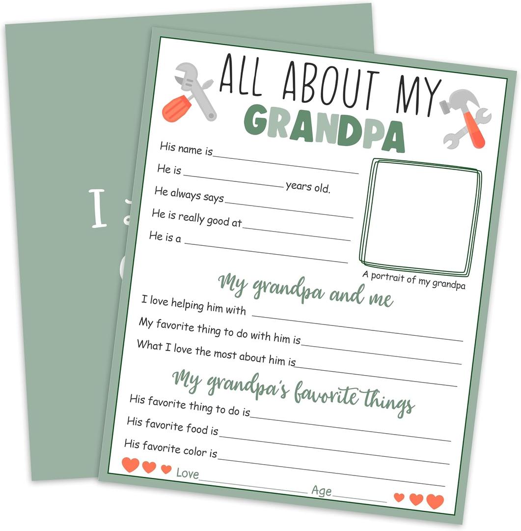 5 Pcs Fill-in The Blank Questionnaire Game Cards Funny Q&A Cards (green)