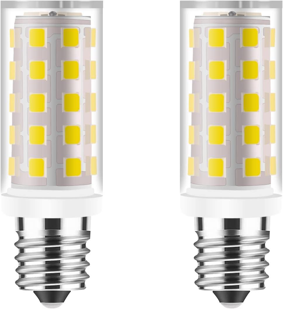 W10856862 LED Bulb -No Flicker 120V 4Watts 40W Equivalent 80-54205-00 Light Bulb,00615977 Light Bulb, Replacement Part Bath Fan Light Bulb FFV3420005S -2Pack, Daylight White