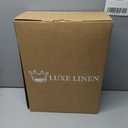 Luxe Linen Reversible Soft & Cooling Bed Pillow for Sleeping Set of 2, Queen Cozy Bamboo Rayon Pillow for Side, Back & Stomach Sleepers, PE Cooling Adjustable Shredded Memory Foam Pillows 20"*30"