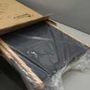 BRIKY 2-in-1 Dog Stairs/Ramp with 4 Steps, Foldable Dog Stairs for High Beds Cars Couch, Durable Wooden Pet Stairs for Small Medium Large Dogs, No Assembly Required