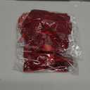 12Pcs Burgundy Velvet Ribbon Bows Christmas Tree Decorations,5in x 10in Xmas Ornaments for Tree Home Party Front Door Wreath Garland Holiday Decor