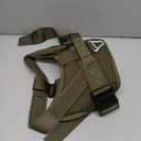 ICEFANG Dog Strap Harness with 4 x Metal Buckles,for Large Sized Dog,K9 Vest,Y-Shape Chest,Adjustable Pet Harness,No-Pull Front Leash Clip (Large (Pack of 1), Green)