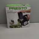 Presto 02970 Professional SaladShooter Electric Slicer/Shredder, Black