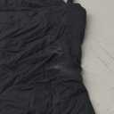 QINSEN Women's Square Neck Sleeveless Double-Layer Tank Tops Basic Tight T Shirts (Medium, Black)