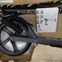 Scooters for Kids 8-12, Teens & Adults - Lightweight, Foldable, 8-Inch Big Wheels, Hand Brake & Bell, 4 Adjustable Height Levels, 240 lbs Max Load, Perfect for School, Campus and Park Rides