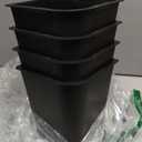 ANNKUT Bed Risers 8 Inch Heavy Duty, Furniture Risers for Bed Desk Table Sofa CouchOversized Bed Lifts Risers, Support up to 5000 Lbs(4 Pack Black)