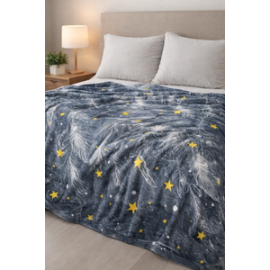 Lahome Christmas Blanket, Christmas Decorations Gifts for Women, Flannel Fleece Winter Holiday Blanket, Fluffy Cozy Soft Christmas Throws for Couch Sofa Bed, Christmas Tree Pattern, Gray, 50" X 60"