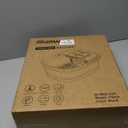 HOSPAN Collapsible Foot Spa with Heat, Bubble, Red Light, and Temperature Control, Foot Bath Massager with 8 Shiatsu Massage Rollers, Pedicure Foot Spa for Relaxation and Stress Relief, Black