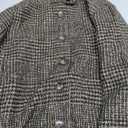 SOLY HUX Women's Elegant Jackets Plaid Button Down Blazer Casual Outerwear (Brown, M)