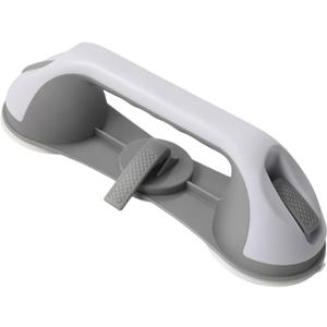 Wall Mounted Grab Rod Shower Handles Suction Cup Bathroom Rails Removable Shower Handrails for Senior and Elderly