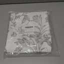 Seorsok Grey Shower Curtain,Sage Cotton Floral Cottagecore,Elegant Floral Fabric Shower Curtain Machine Washable Waterproof Bathroom Decor 36'Wx72'L inches