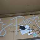 Divatla Super Large Neon Sign - 'Let's Party' for Engagement, Prom, Wedding & More - Dimmable, Warm White