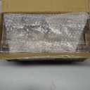 HBlife Clear Acrylic Kids Shoe Rack for Closet Organizers and Storage, Small Shoe Rack 4 Sections Toddler Baby Shoe Storage Organizer Stackable Shoe Shelf,Desk File Sorter Book Purse Organizer(2 Pack)