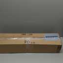 rabbitgoo Window Privacy Film, Non-Adhesive Frosted Glass Window Film for Bathroom, Static Cling Heat Blocking Stickers for Home Indoor Opaque Frosting Coverings House Tint, Matte White 29.5" x 78.7"