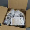 10" Modern Pendant Light, 1-Light Drum Gold Pendant Lights Kitchen Island, Mid Century Single Hanging Lighting for Kitchen, Dining Room, Sink, E26 Base