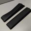 Lindas Essentials Silicone Stove Gap Covers (2 Pack), Heat Resistant Oven Gap Filler Seals Gaps Between Stovetop and Counter, Easy to Clean Stove Gap Guard (25 Inches, Black)