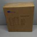 Dusk to Dawn Outdoor Light Fixtures Wall Mount, Outdoor Porch Lights with Outlet, Dusk to Dawn Outdoor Lighting for Doorway, Garage- White