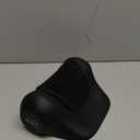 Ringco Neck Massager with Heat, Red Light & Vibration Adjustable, Heated Neck Stretcher with 3 Modes, Rechargeable Cervical Traction Device for Pain Relief & Muscle Relaxation, Christmas Gift (Black)