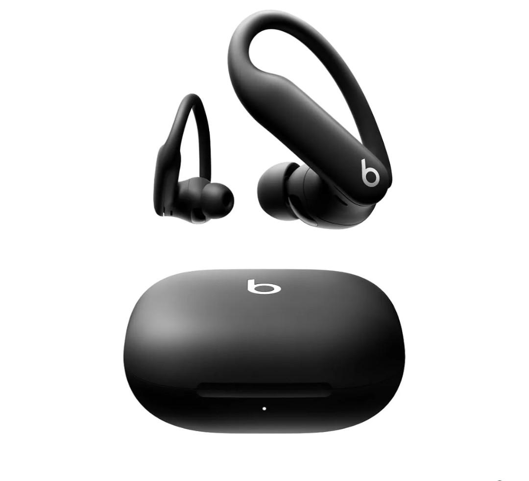 Beats Powerbeats Pro 2 - Wireless Noise Cancelling Workout Earbuds with Secure- Fit Earhooks, Up to 45-Hour Battery with Charging Case, Sweat & Water Resistant, Heart Rate Monitoring - Jet BlackHigh-performance audio with 12-hour battery and IPX4 wat