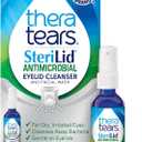 TheraTears SteriLid Antimicrobial Eyelid Cleanser and Face Wash, for Eye Care, 2 Fl Oz