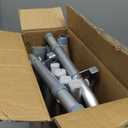 Medical king Walkers for Seniors Aluminum Lightweight Walker with Wheels, Adjustable Width and Height, Folding Walker for Elderly, Handicapped, Disabled 2 Wheels in Front