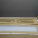 32" Wooden Hamster Cage, Chewproof Gerbil Cages and Habitats, Openable Top Roof Window with Silencing Pad, Guinea Pig Cage for Small Animals, Dwarf and Syrian Hamster, 32 x 16 x 16 Inches