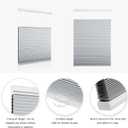 MYshade Top Down Bottom Up Shade Cordless Cellular Shades Blackout Blinds for Indoor Windows Room Darkening Window Blinds & Shades Easy to Install 30" W X 72" H (Grey)