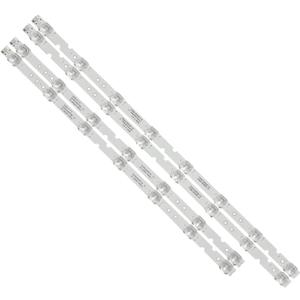 4 Pcs Led Backlight Strips Set Replacement for TCL 55S421 55S423 55S425 55U3800C 4C-LB5507-HR03J 4C-LB5508-HR02J 4C-LB5508-HR03J 4C-LB5508-HR06J 55HR330M07A2 55HR330M07B2 55HR330M08A2