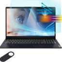 Anti Blue Light Screen Protector for 15.6" Lenovo IdeaPad 1 1i 3 3i 5 5i 15.6, IdeaPad Slim 3 3i 15.6", Yoga 7 7i 15.6, Legion 5 5i 15.6, ThinkPad 15.6, LQQ 15.6 Eye Protection UV Glare Filter