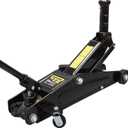 Torin T83006W Blackjack Hydraulic Trolley Service/Floor Jack (Fits: SUVs and Extended Height Trucks): 3 Ton (6,000 lb) Capacity, Black
