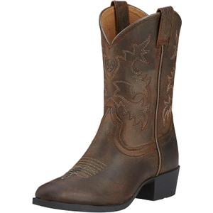 ARIAT BMVY9 Heritage Western Western Boot Distressed Brown 2.5