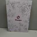 Hasipu 10 LED Makeup Mirror with 7X Magnification - Rechargeable Vanity Mirror, 3 Color Modes, Touch Control, 360 Rotation & Adjustable Height (Antique Silver)