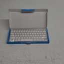 Wireless French Keyboard, AZERTY Keyboard Minority Language Keypad Ultra Thin Lightweight Silent Bluetooth Keyboards for Laptop/Computer/Desktop/Smart TV (French)