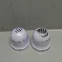 2-pack Water filtered Replacement Filter Compatible with Clearly filtered Water Pitcher 100-gallon service life 2 coconut shell activated carbon filters + 1 pre-rinse bag