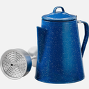 8 Cup Camping Enamel Coffee Percolator Made by Caddis Sports