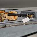 Aliyes Electric/Acoustic Violin Set for Beginners 4/4/Full-size Special Designed with Hard Case,Bow,Extra Strings -1503