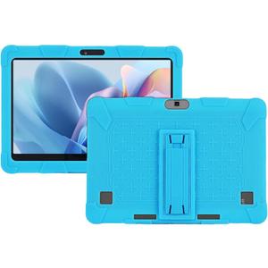 Case for Fusion5 FWIN232 Plus / 232 Pro N5 Tablet 10.1 inch,Soft Silicone Protector Cover,Kids Friendly,Adjustable Stand Tablet Cover,4 Corners Thicken Shockproof,Blue