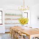 16Pcs Artificial Forsythia Branches: 23.6" Silk Yellow Flowers Faux Forsythia Branches Fake Spring Flowers Artificial for Decoration Wedding Office Home Party Dining Table Vase Indoor Outdoor