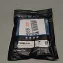 POWERLIX Leg Sleeve - Best Knee Brace for Leg Pain for Men & Women Knee Support for Running, Basketball, Volleyball, Weightlifting, Gym, Workout, Sports Please Check Sizing Chart (Medium, Black-1Pack)